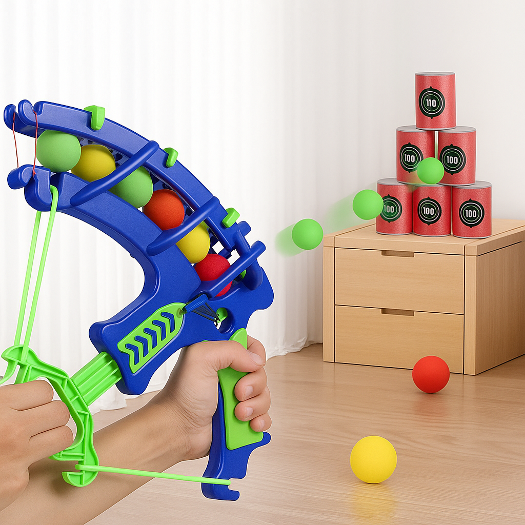 Miękka kusza do ćwiczenia celności