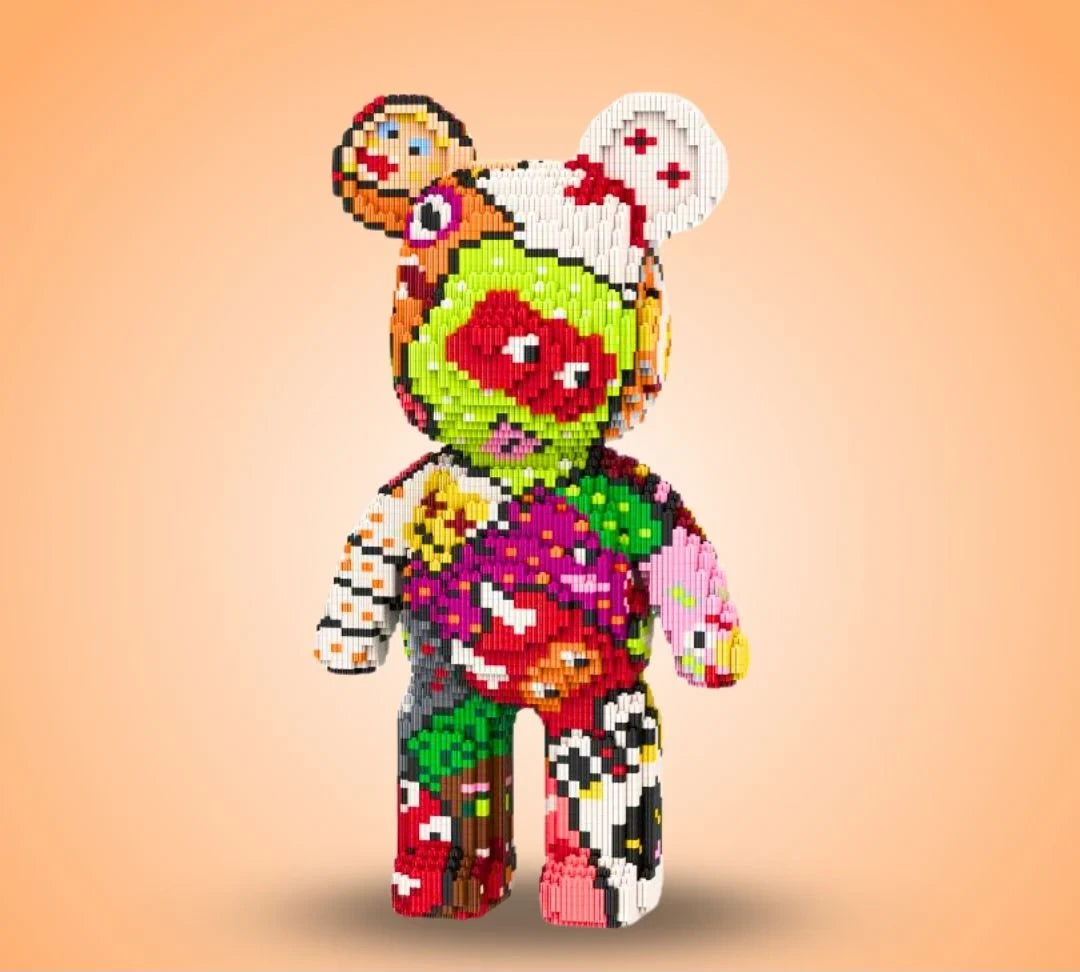 LogiBricks - Miś Gigant 5000 Elementów