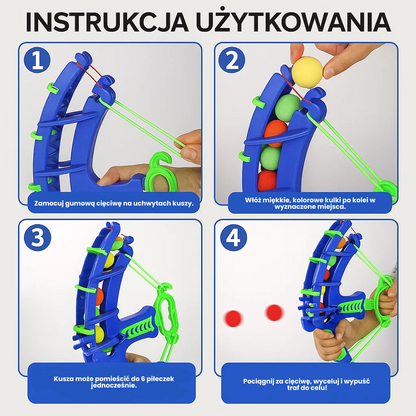 Miękka kusza do ćwiczenia celności