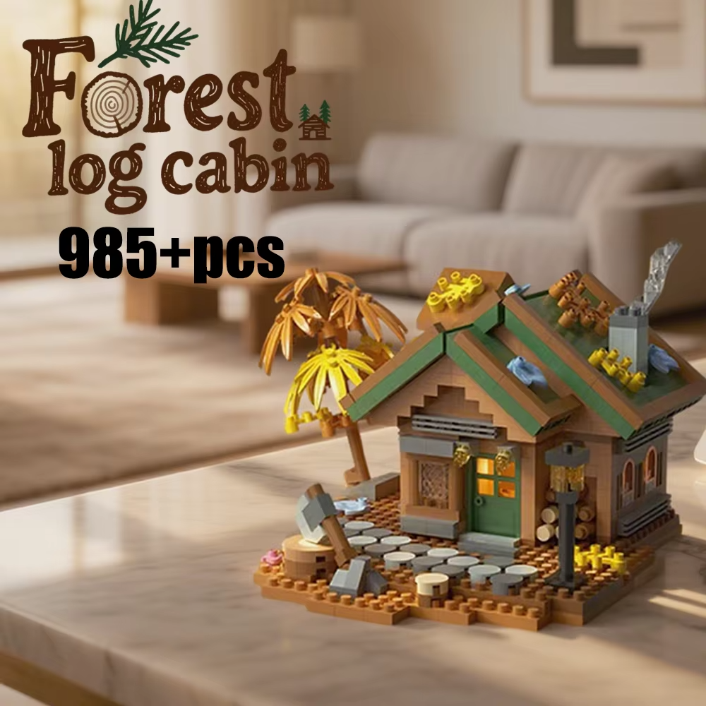 LogiBricks - Forest house - 715+ elementów